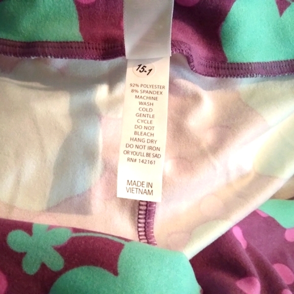 NWOT LuLaRoe Disney Minnie Mouse leggings - Picture 4 of 5